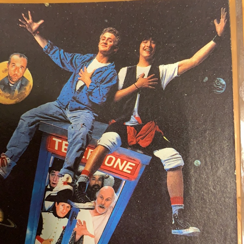 Vintage 1991 Bill & Ted’s Excellent Adventure Movie Collector Cards